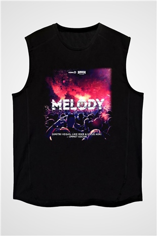 Steve Aoki Siyah Unisex Kolsuz Tişört