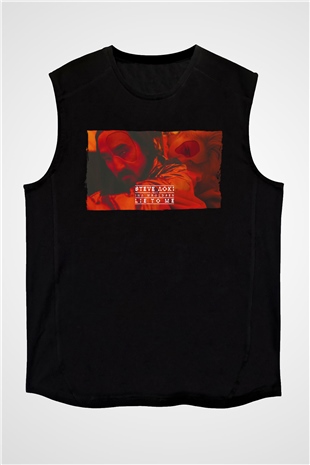 Steve Aoki Siyah Unisex Kolsuz Tişört