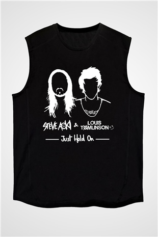 Steve Aoki Siyah Unisex Kolsuz Tişört