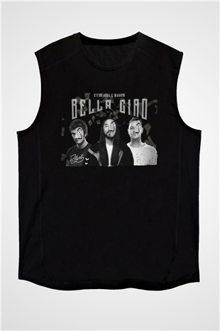 Steve Aoki Siyah Unisex Kolsuz Tişört