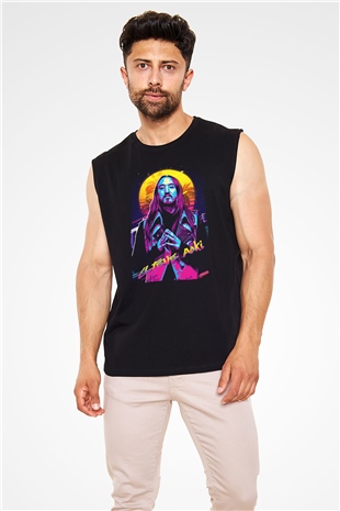 Steve Aoki Siyah Unisex Kolsuz Tişört