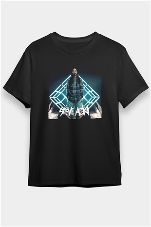 Steve Aoki Siyah Unisex Tişört T-Shirt - TişörtFabrikası