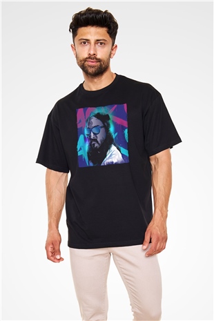 Steve Aoki Siyah Oversize Tişört Oversize T-shirt - TişörtFabrikası