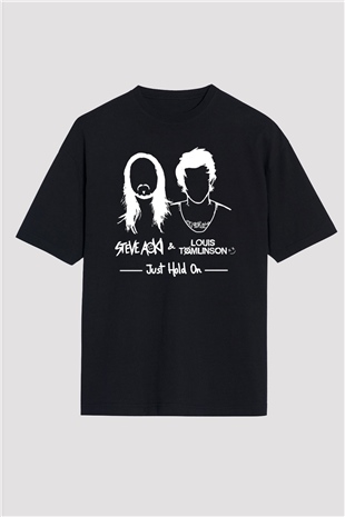Steve Aoki Siyah Oversize Tişört Oversize T-shirt - TişörtFabrikası