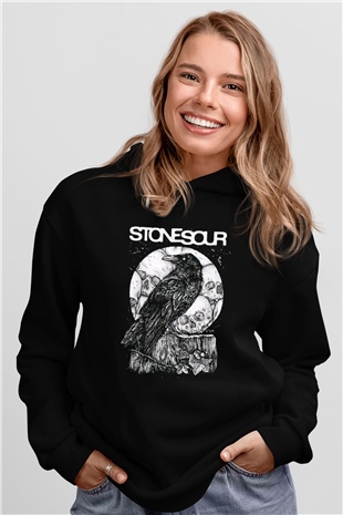 Stone Sour Siyah Unisex Hoodie