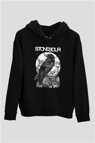 Stone Sour Siyah Unisex Hoodie
