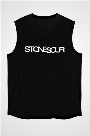 Stone Sour Siyah Unisex Kolsuz Tişört