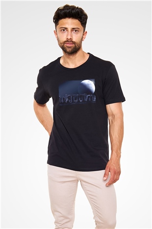 Stonehenge Siyah Unisex Tişört T-Shirt - TişörtFabrikası