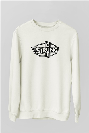Strung Out Beyaz Unisex Sweatshirt