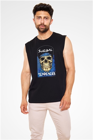 Suicidal Tendencies Siyah Unisex Kolsuz Tişört