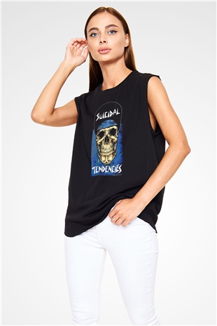 Suicidal Tendencies Siyah Unisex Kolsuz Tişört