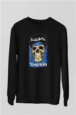 Suicidal Tendencies Siyah Unisex Sweatshirt