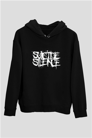 Suicide Silence Siyah Unisex Hoodie
