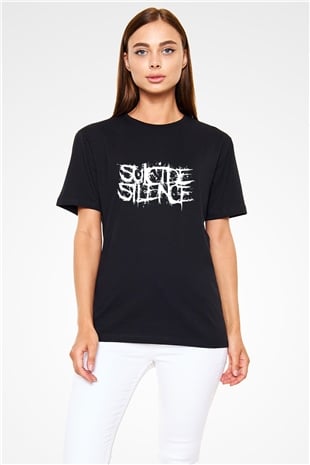 Suicide Silence Siyah Unisex Tişört T-Shirt - Tişört Fabrikası