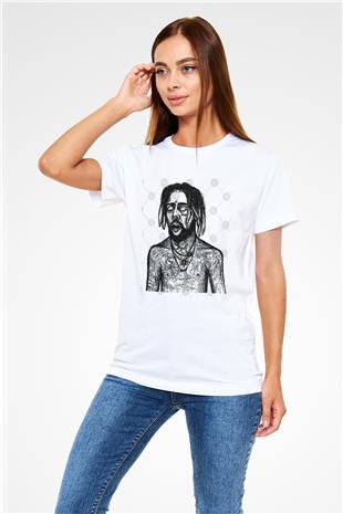 Suicideboys - $uicideboy$ Baskılı Unisex Beyaz Tişört - Tshirt