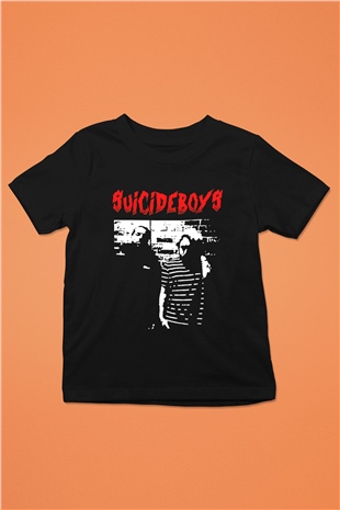 Suicideboys - $uicideboy$ Baskılı Unisex Siyah Çocuk Tişört - Tshirt