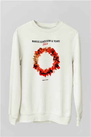 Sultan & Ned Shepard Beyaz Unisex Sweatshirt