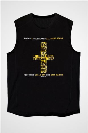 Sultan & Ned Shepard Siyah Unisex Kolsuz Tişört