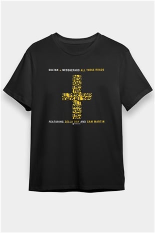 Sultan & Ned Shepard Siyah Unisex Tişört T-Shirt - TişörtFabrikası