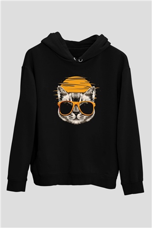 Summer CatSiyah  Unisex Hoodie