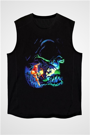 Super Metroid Cartridge Art Siyah Unisex Kolsuz Tişört