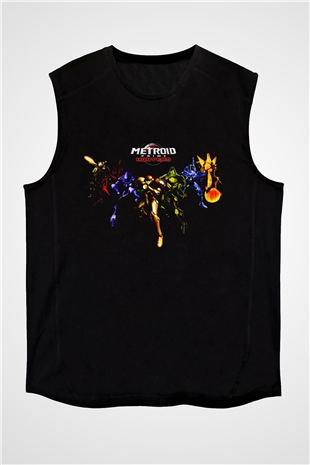 Super Metroid Cartridge Art Siyah Unisex  Kolsuz Tişört