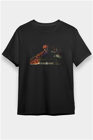 Super Metroid Cartridge Art Siyah Unisex Tişört