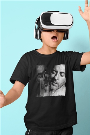 Sven Vath Siyah Unisex Çocuk Tişört