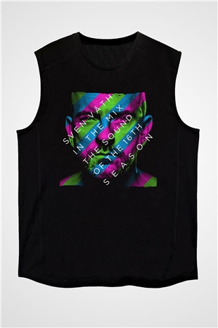 Sven Vath Siyah Unisex Kolsuz Tişört
