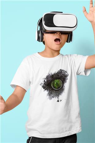 Swallow The Sun Baskılı Beyaz Unisex Beyaz Çocuk Tişört - Tshirt