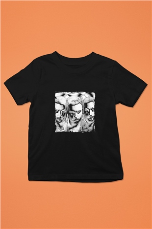 Swedish House Mafia Baskılı Unisex Siyah Çocuk Tişört