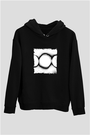 Swedish House Mafia Baskılı Unisex Siyah Hoodie