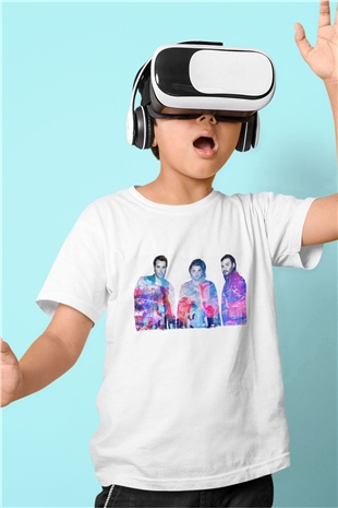 Swedish House Mafia Beyaz Unisex Çocuk Tişört
