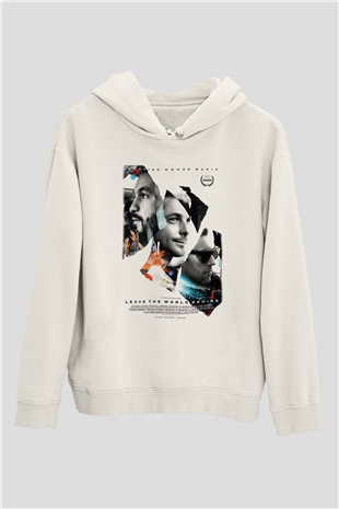 Swedish House Mafia Beyaz Unisex Kapşonlu Sweatshirt