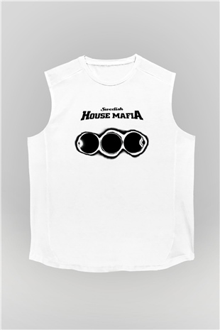 Swedish House Mafia Beyaz Unisex Kolsuz Tişört