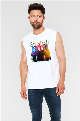 Swedish House Mafia Beyaz Unisex Kolsuz Tişört