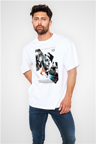 Swedish House Mafia Beyaz Unisex Oversize Tişört T-Shirt