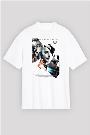 Swedish House Mafia Beyaz Unisex Oversize Tişört T-Shirt