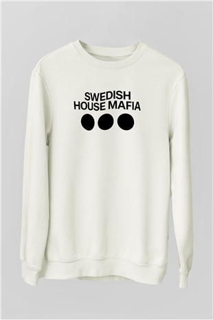 Swedish House Mafia Beyaz Unisex Sweatshirt