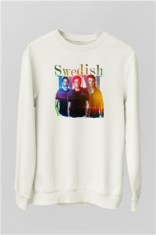 Swedish House Mafia Beyaz Unisex Sweatshirt