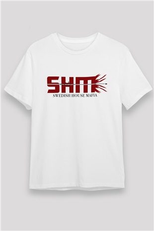 Swedish House Mafia Beyaz Unisex Tişört T-Shirt - TişörtFabrikası