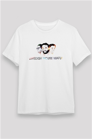 Swedish House Mafia Beyaz Unisex Tişört T-Shirt - TişörtFabrikası