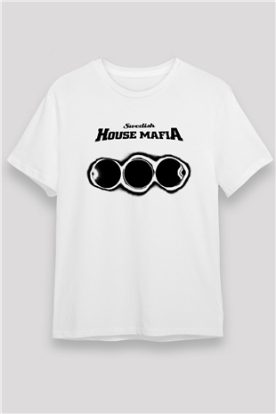 Swedish House Mafia Beyaz Unisex Tişört T-Shirt - TişörtFabrikası