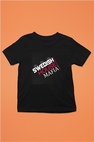 Swedish House Mafia Siyah Unisex Çocuk Tişört
