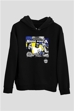 Swedish House Mafia Siyah Unisex Hoodie
