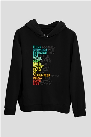 Swedish House Mafia Siyah Unisex Hoodie