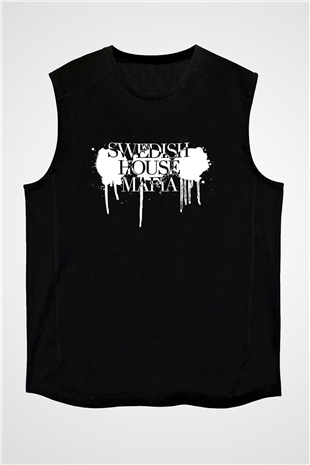 Swedish House Mafia Siyah Unisex Kolsuz Tişört