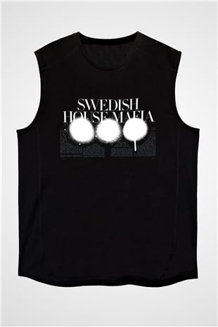 Swedish House Mafia Siyah Unisex Kolsuz Tişört