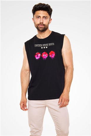 Swedish House Mafia Siyah Unisex Kolsuz Tişört