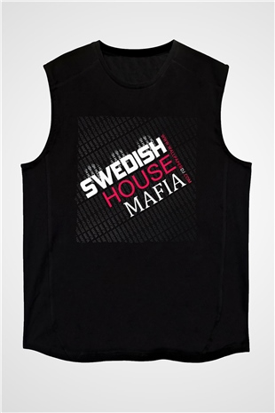 Swedish House Mafia Siyah Unisex Kolsuz Tişört